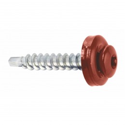 RAL 3009 Trapezblechschrauben 4,8 mm x 35,0 mm (250x)