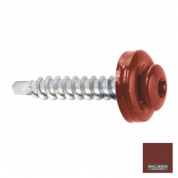 RAL 3011 Trapezblechschrauben 4,8 mm x 35,0 mm (250x)