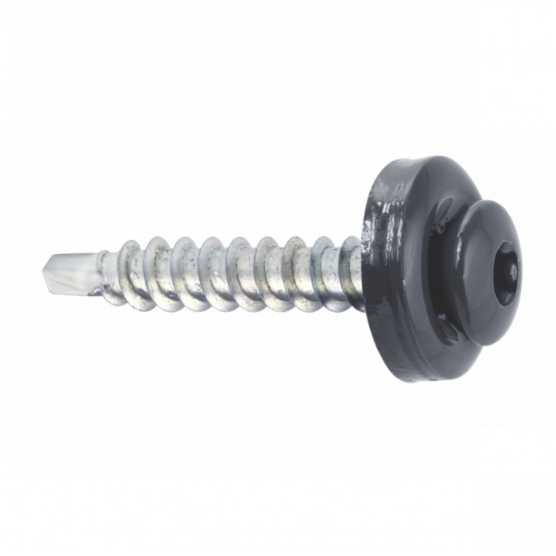 RAL 7024 TX-Trapezblechschrauben 4,8 mm x 35,0 mm (250x)