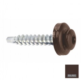 RAL 8017 TX-Trapezblechschrauben 4,8 mm x 35,0 mm (250x)