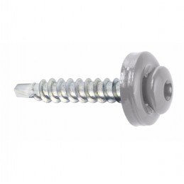 RAL 9006 TX-Trapezblechschrauben 4,8 mm x 35,0 mm (250x)