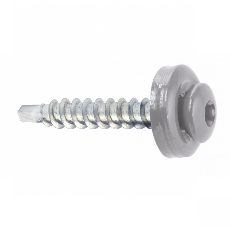 RAL 9006 TX-Trapezblechschrauben 4,8 mm x 35,0 mm (250x)