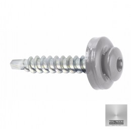 RAL 9006 TX-Trapezblechschrauben 4,8 mm x 35,0 mm (250x)