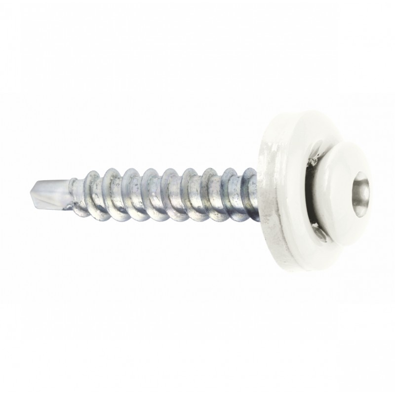 RAL 9010 TX-Trapezblechschrauben 4,8 mm x 35,0 mm (250x)
