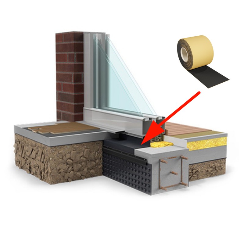EPDM Folie für Fenster » Fensteranschluss abdichten