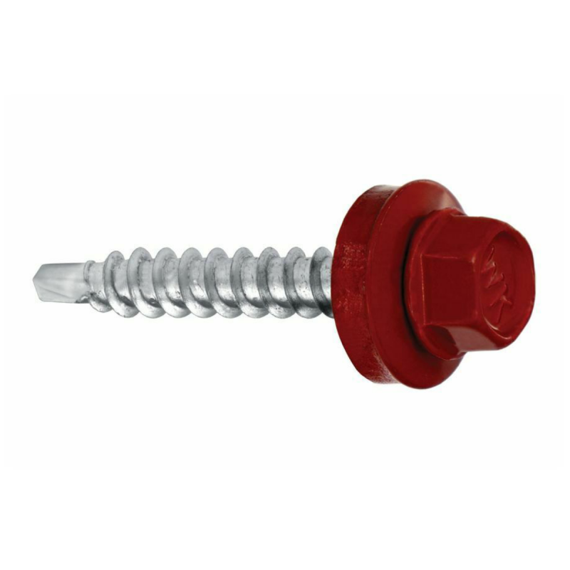 RAL 3011 WFD Trapezblechschrauben 4,8 mm x 25,0 mm (250x)