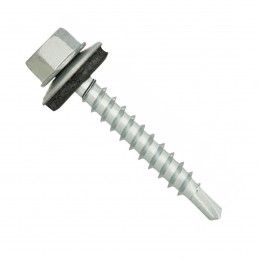 250x Trapezblechschrauben 4,8 mm x 28,0 mm VERZINKT (silber)