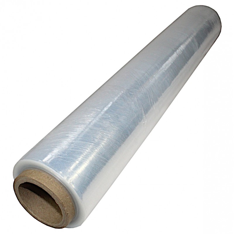 Folia stretch przezroczysta 500 mm, 1,5–3,0 kg na rolkę