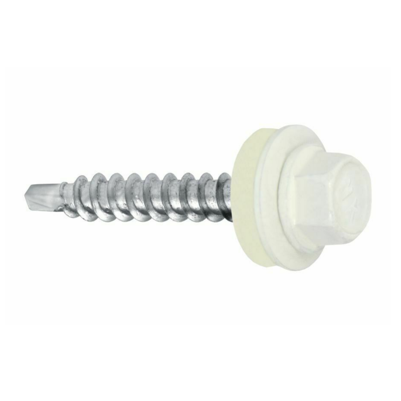 RAL 9010 WFD Trapezblechschrauben 4,8 mm x 55,0 mm (200x)