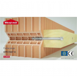 Ø10 x 160mm Sechskantkopfscharube mit Nylondübel und TX-Antrieb.
