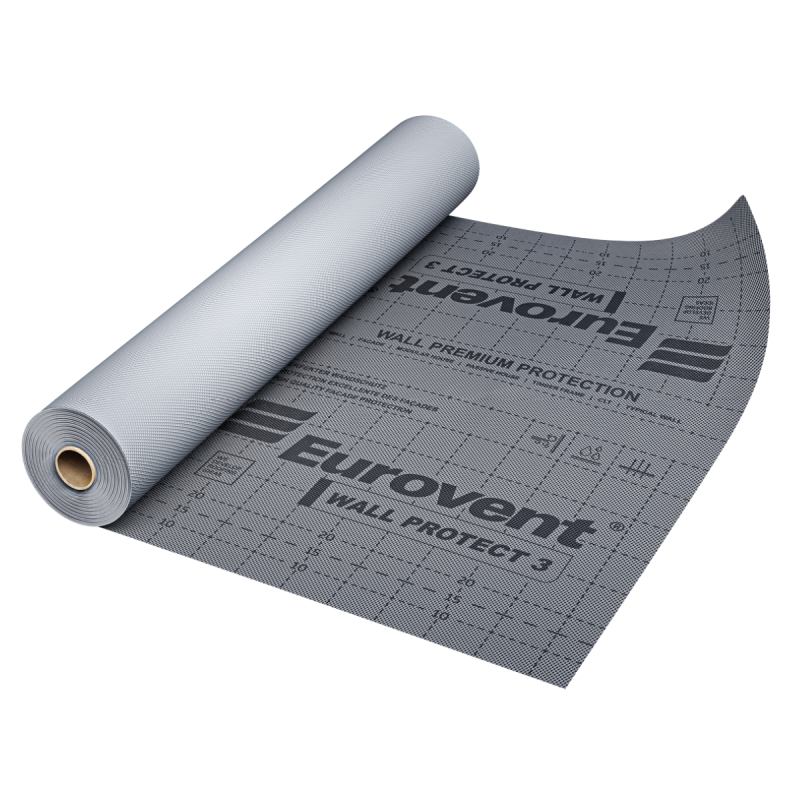 KAUFDACH® WALL PROTECT 3 Membrana wiatroizolacyjna 75m² Standard