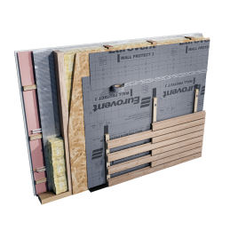 KAUFDACH® WALL PROTECT 3 Membrana wiatroizolacyjna 75m² Standard