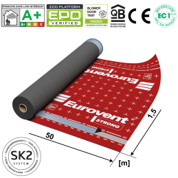 KAUFDACH® STRONG RED SK2 Unterdeckbahn 160g/m² 75m² rot Standard