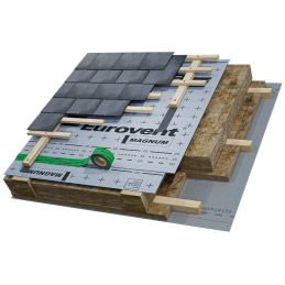 Eurovent MAGNUM Membrana dachowa 210 g/m² 75 m² | Antykondensacja