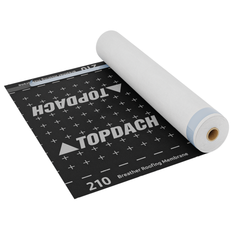 TOPDACH 210 SK2 – samoprzylepna membrana podkładowa 75 m² | Dach