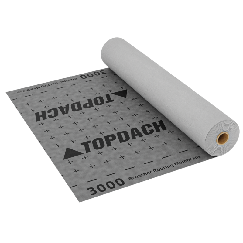 TOPDACH 3000 membrana dachowa paroprzepuszczalna 100 g/m² 75 m²