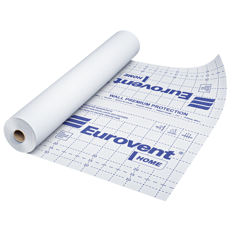 Eurovent HOME membrana wiatroizolacyjna 75 m² na fasadę