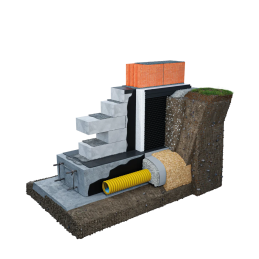 KAUFDACH® GEO LINE profil do folii kubełkowej HDPE 20 m