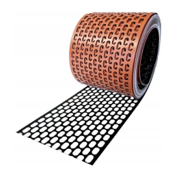 ALU MASTER ROLL 120 MM – wysokiej jakości kratka aluminiowa do wentylacji dachowej