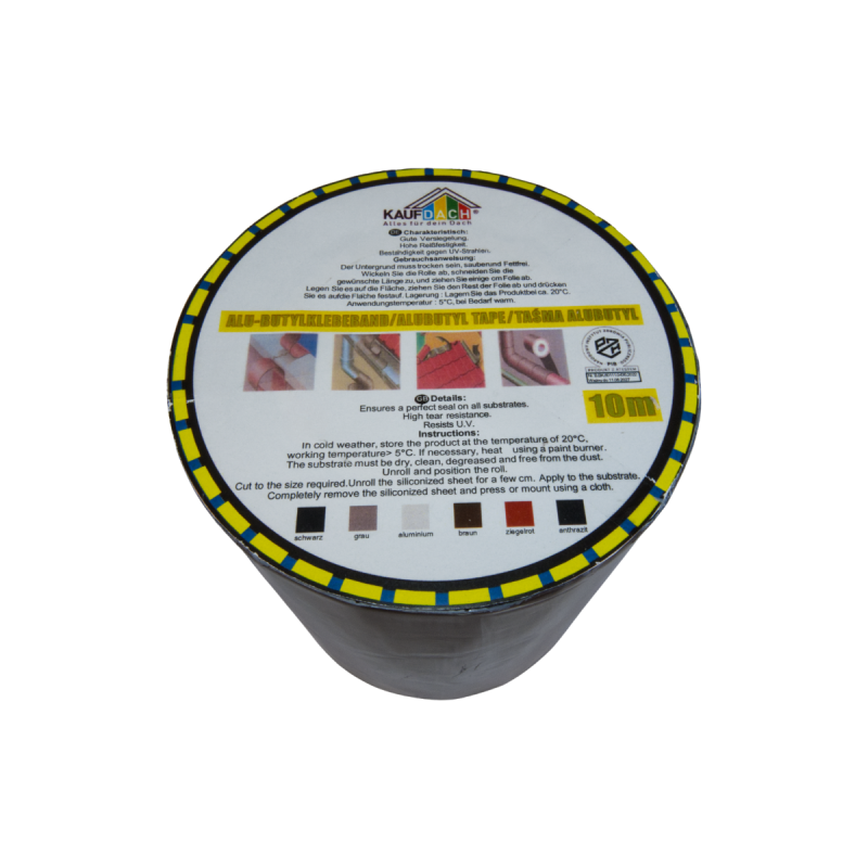 Taśma dekarska 225mm x 10mb RAL8017