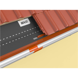 Taśma dekarska 150mm x 10mb RAL9005