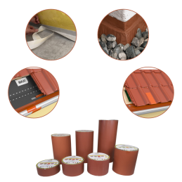 Taśma dekarska 500mm x 10mb RAL8017